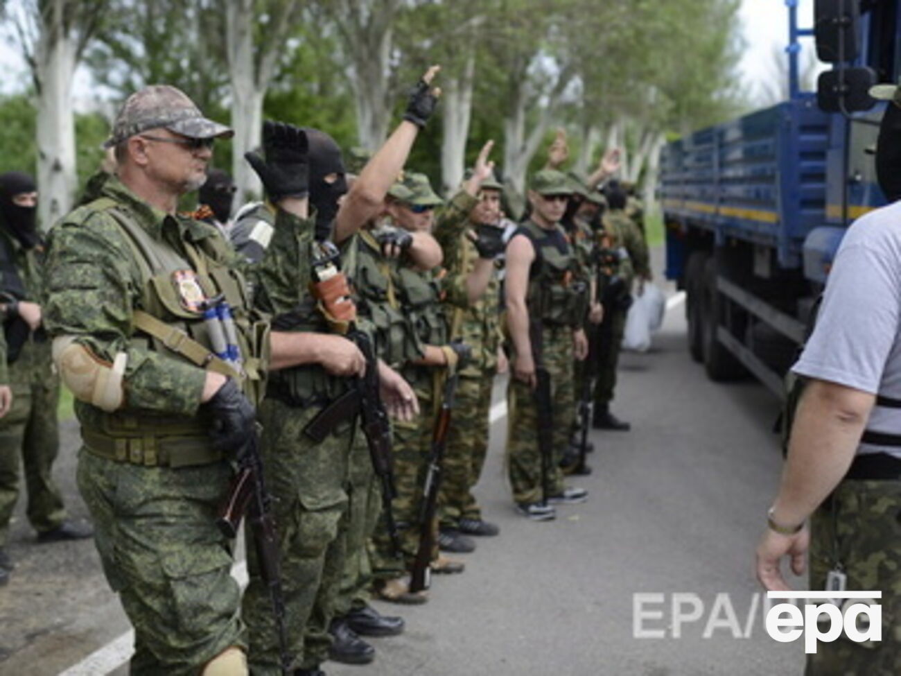 Боевики проводят передислокацию сил