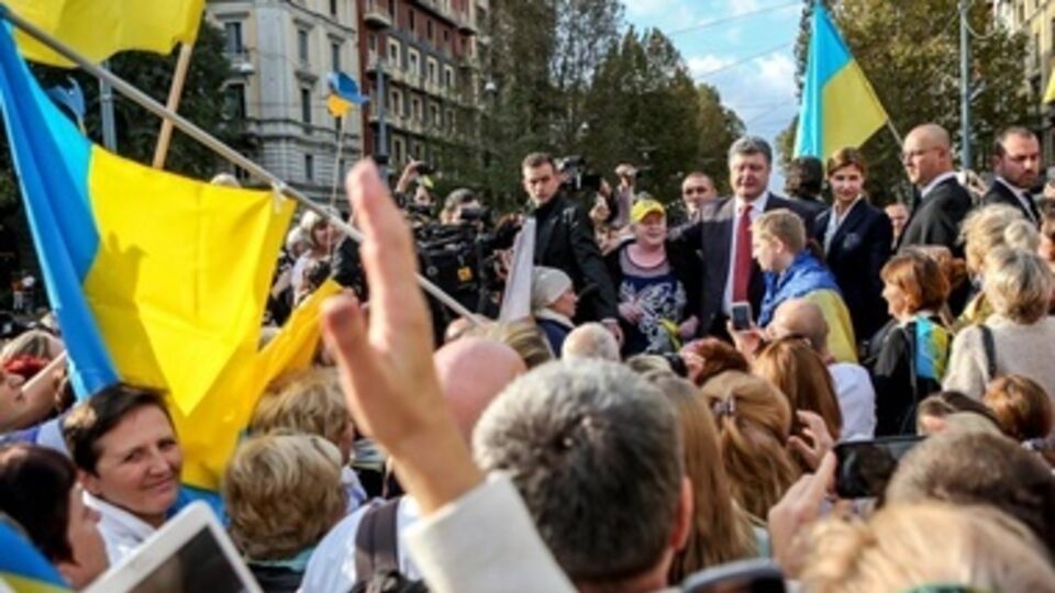 Петр Порошенко: Благодарен представителям украинской диаcпоры за теплую встречу в Милане