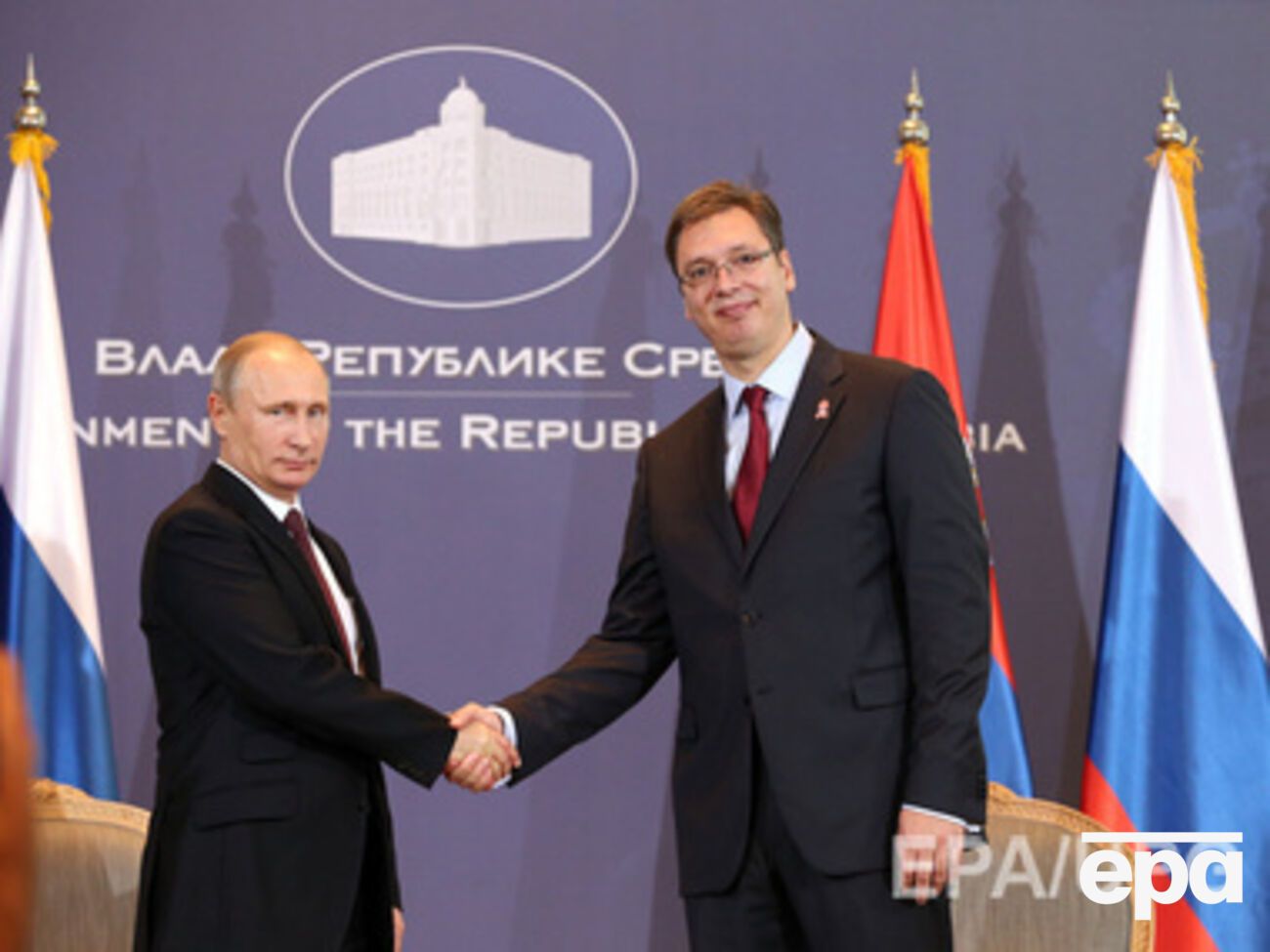 Владимир Путин: Я думаю, у Сербии сейчас есть прекрасная возможность занять выгодную позицию на российском рынке