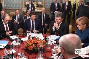 Сегодня утром Петр Порошенко и Владимир Путин встречались в расширенном формате