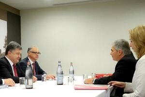 В Милане состоялась встреча Петра Порошенко и Вернера Файманна