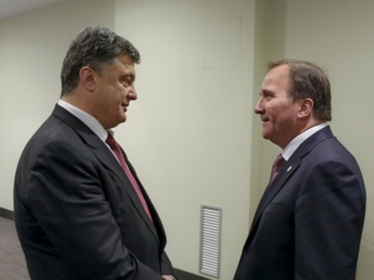 Президент Украины поблагодарил шведского премьера за техническую помощь украинским реформам