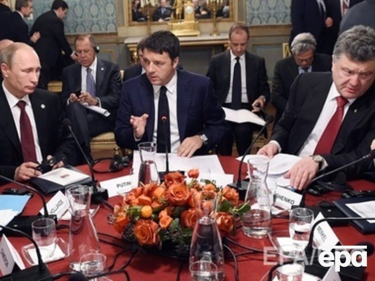 Встречи Порошенко и Путина результатов не принесли