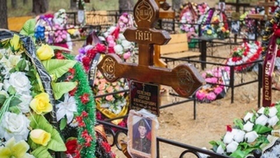 Могилы российских военных в Костроме