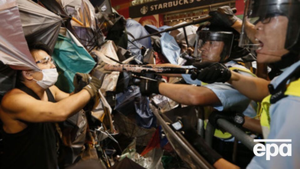 В Гонконге продолжаются протесты