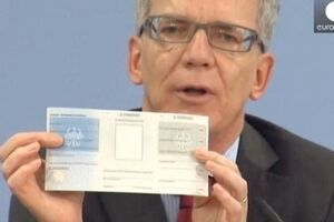 Федеральный министр внутренних дел де Мезьер