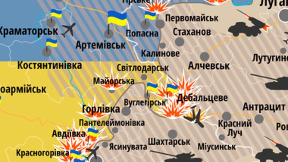 Вооруженные столкновения в зоне АТО не прекращаются