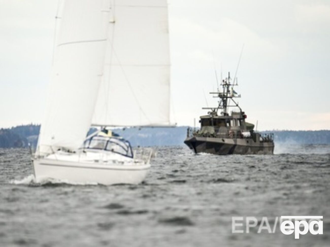 ВМС Швеции проводят поисковую операцию