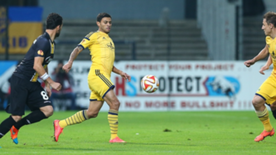 "Металлист" уступил бельгийцам