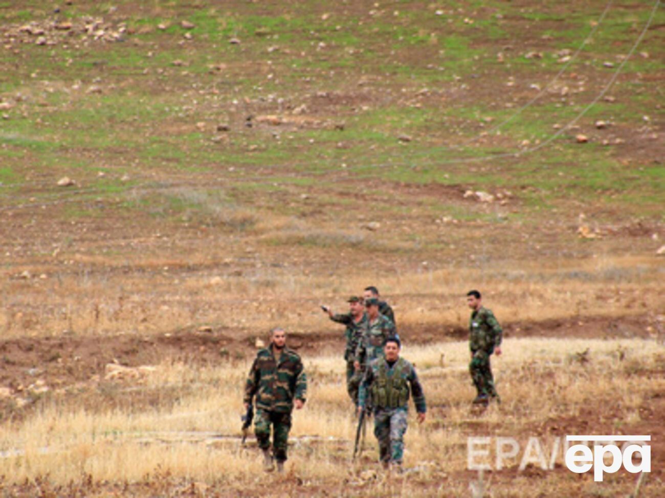 Курдские бойцы получили помощь от США