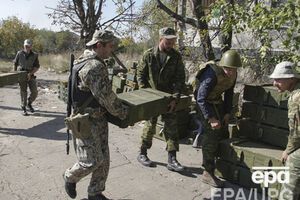 Террористы накапливают технику возле Дебальцево