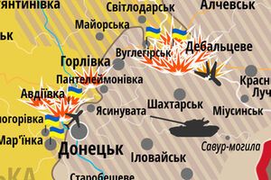 Обстрелы населенных пунктов на Донбассе продолжаются