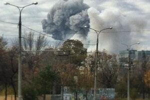В Донецке прогремел самый мощный за все время боевых действий взрыв. Фоторепортаж