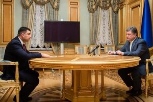 Вечером в понедельник Петр Порошенко провел встречу с Владимиром Гройсманом