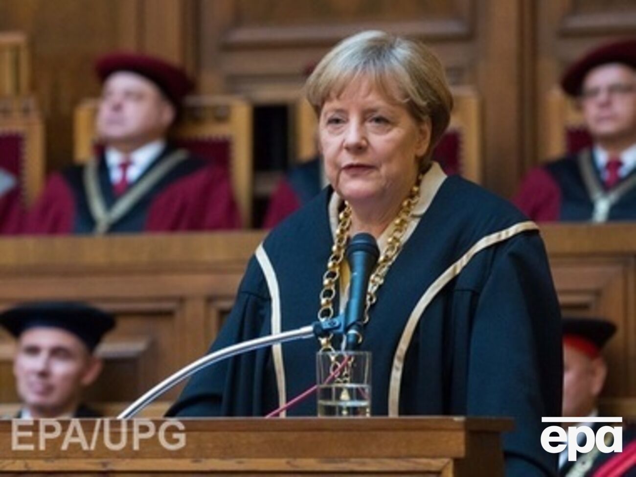 Меркель побывала с визитом в Словакии