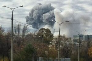 17 октября в Донецке прогремел мощнейший взрыв