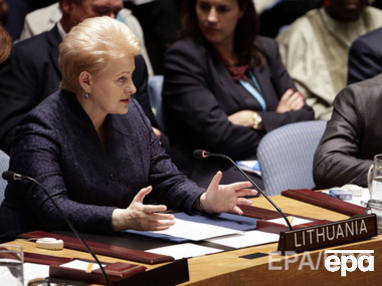 Даля Грибаускайте:&nbsp;Мы не будем зависеть от поставок "Газпрома"