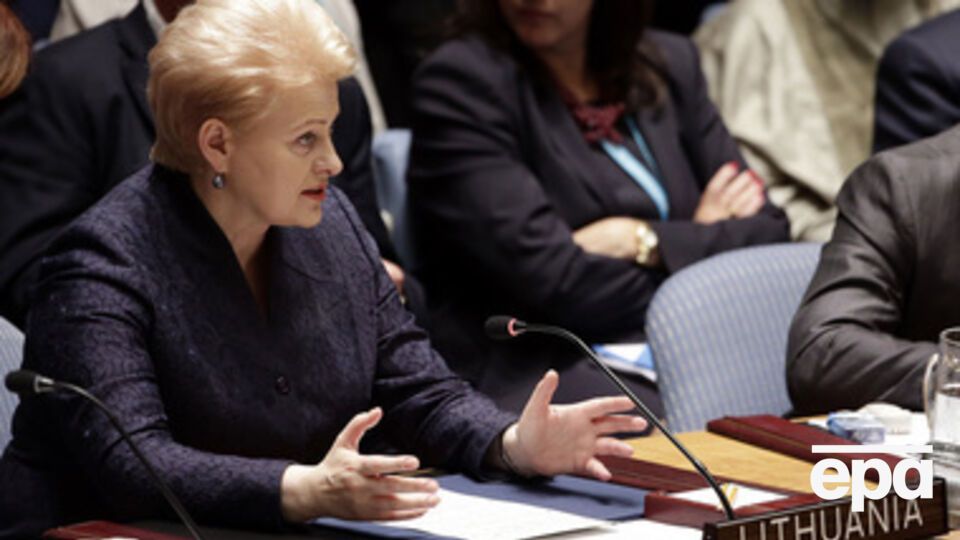 Даля Грибаускайте: Мы не будем зависеть от поставок "Газпрома"