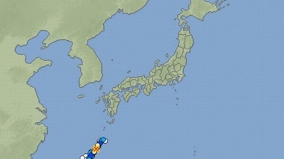 В Японии произошло землетрясение