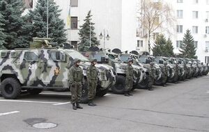 Автомобили "Спартан" поступили на оснащение Нацгвардии
