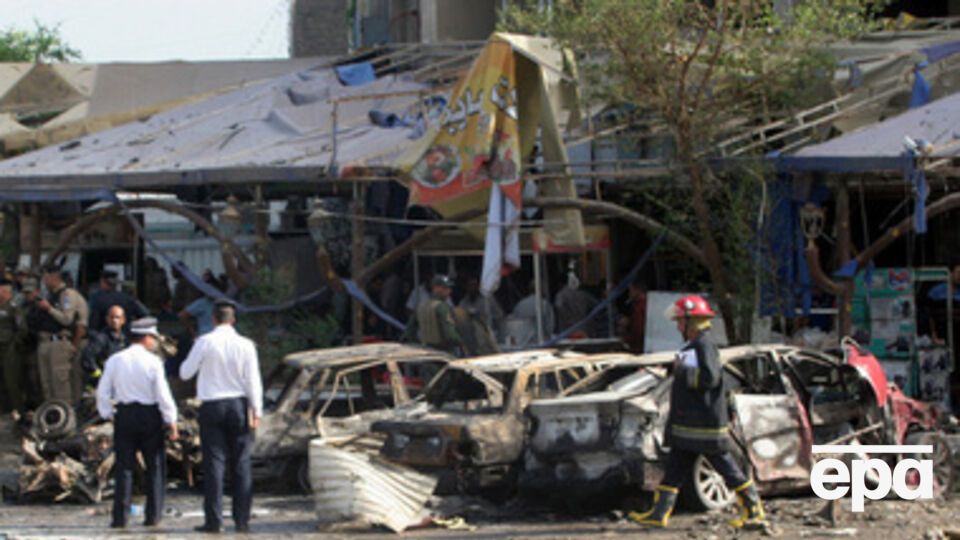 Место очередного теракта в Багдаде