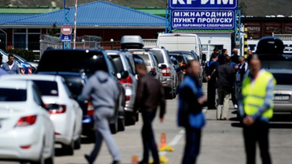 На Керченской переправе относительно спокойно