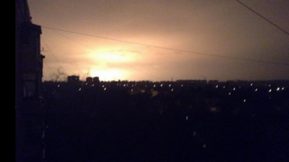 По состоянию на 17.30 в Донецке сохраняется напряженная обстановка