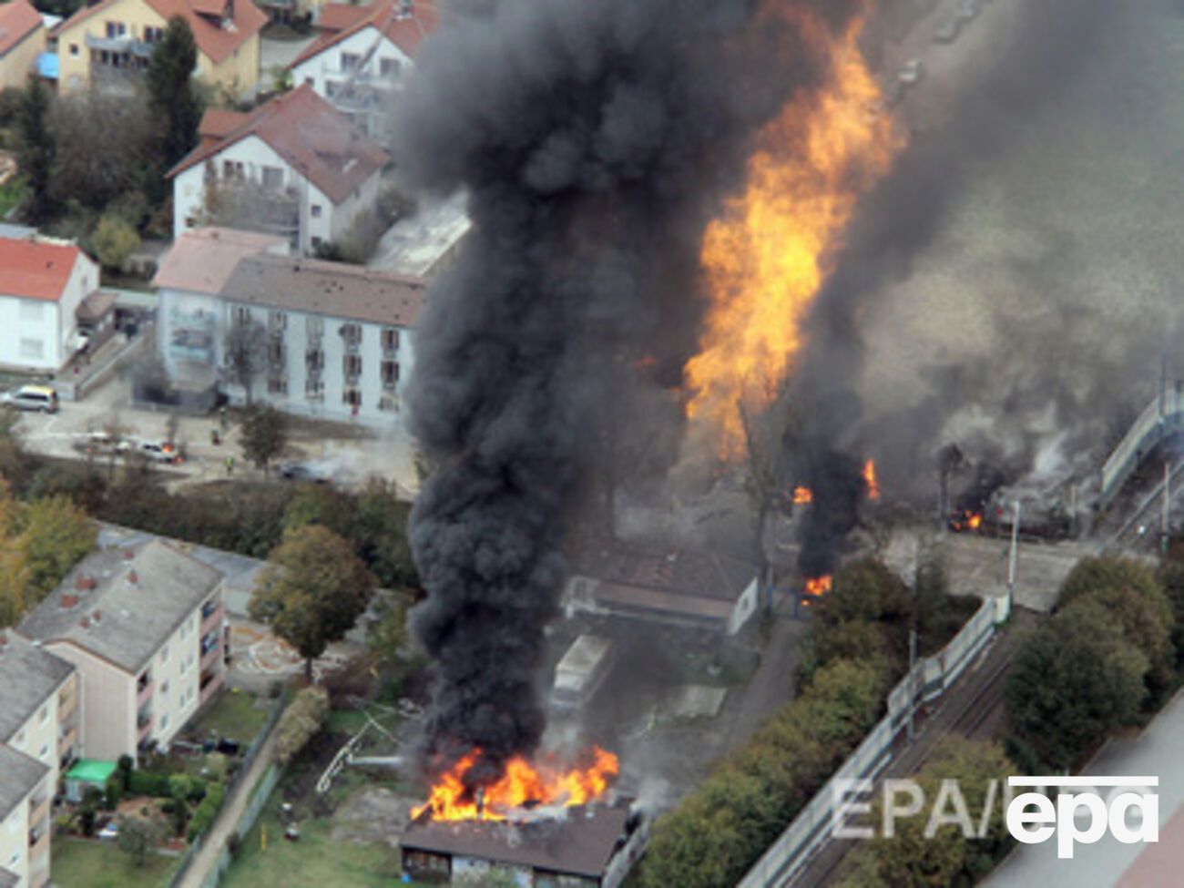 В Германии произошел взрыв на газовом трубопроводе