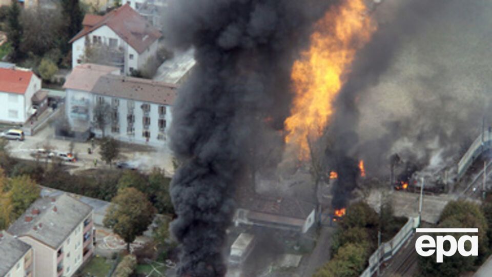 В Германии произошел взрыв на газовом трубопроводе