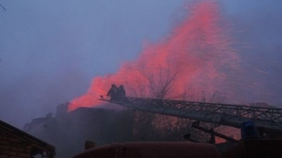 В результате пожара никто не пострадал