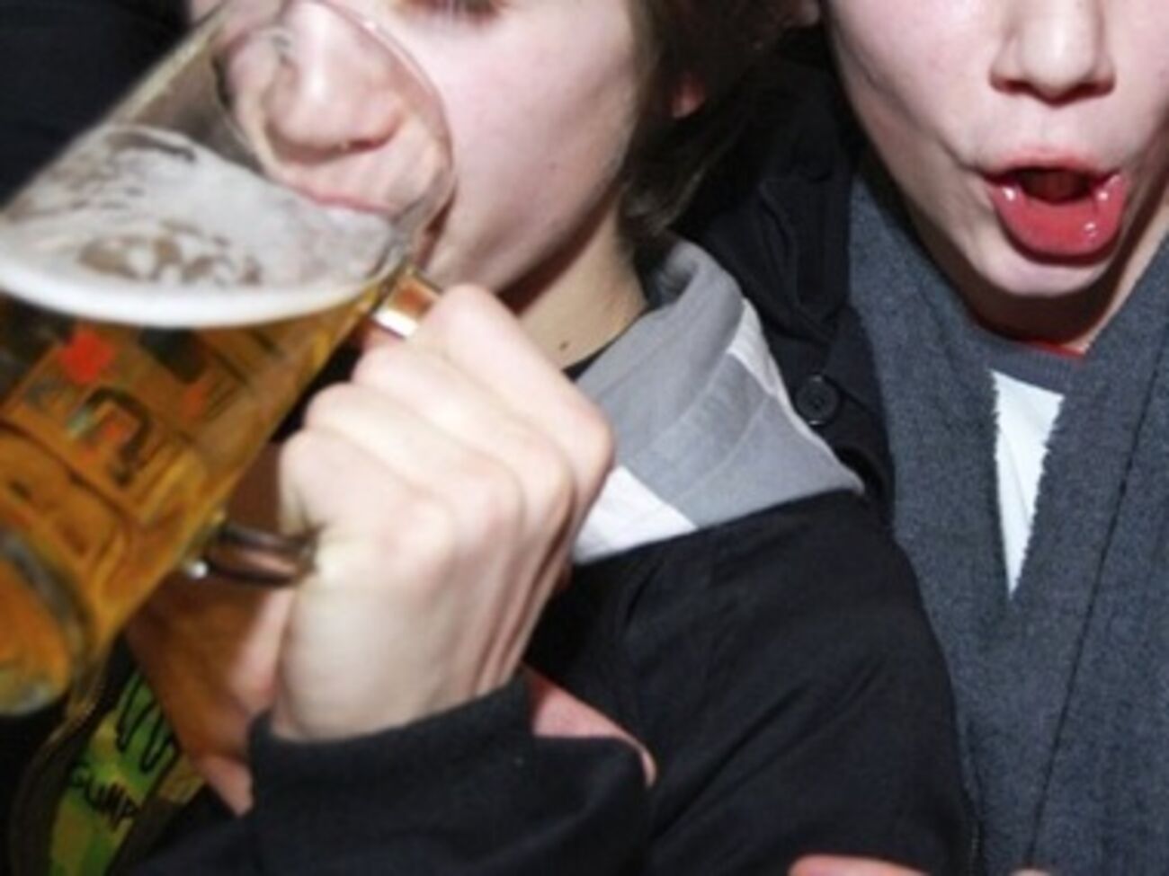 Подростки выпили и решили пошутить