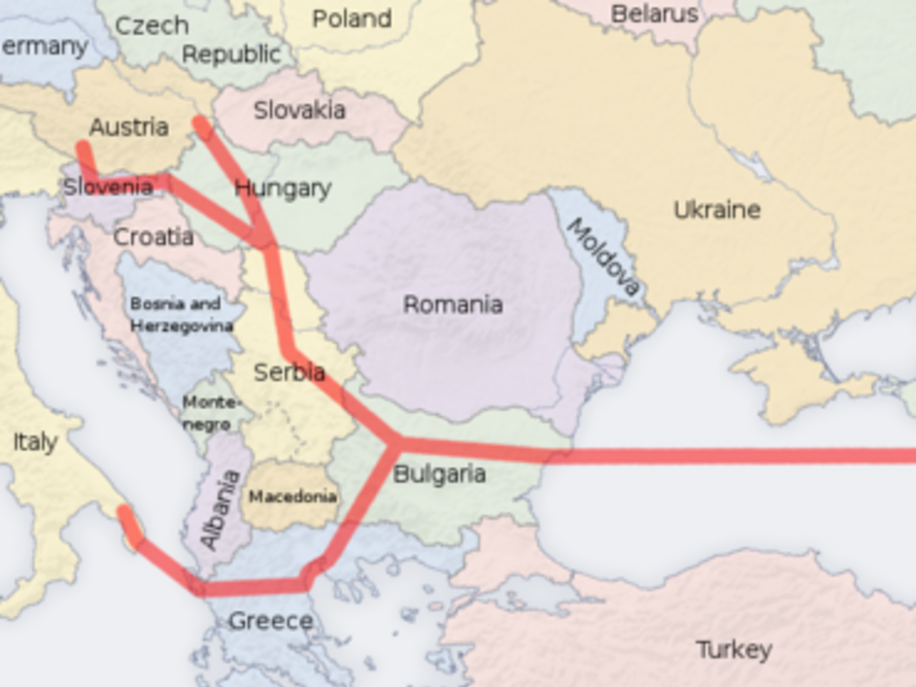 "Южному потоку" перекрывают все возможные пути