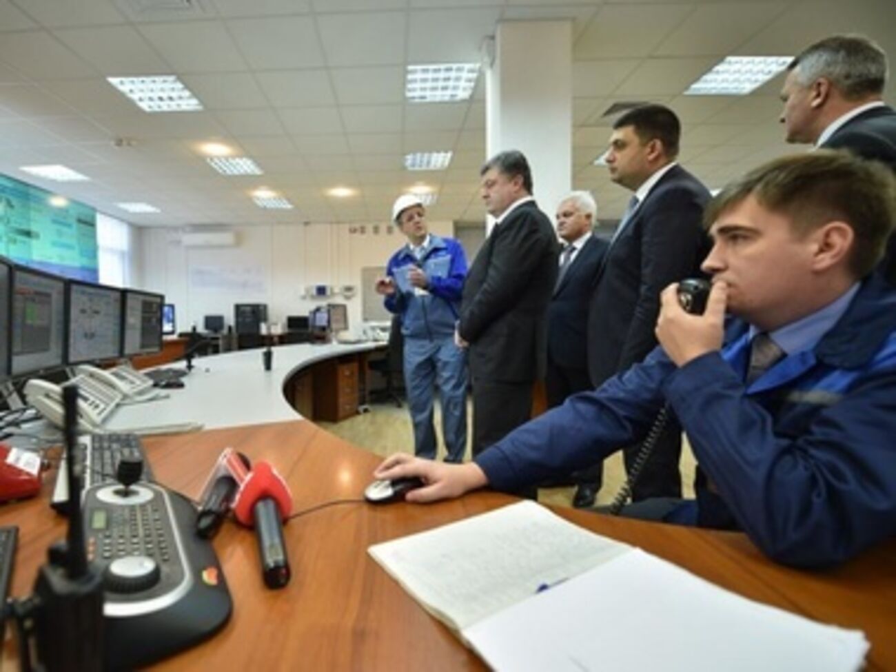 Петр Порошенко на Днестровской ГАЭС