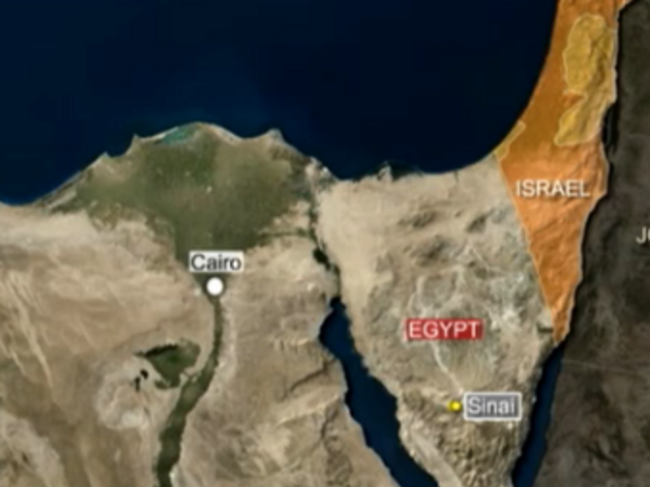 На неопределенное время закрыли пункт пропуска "Рафах" на границе с Газой