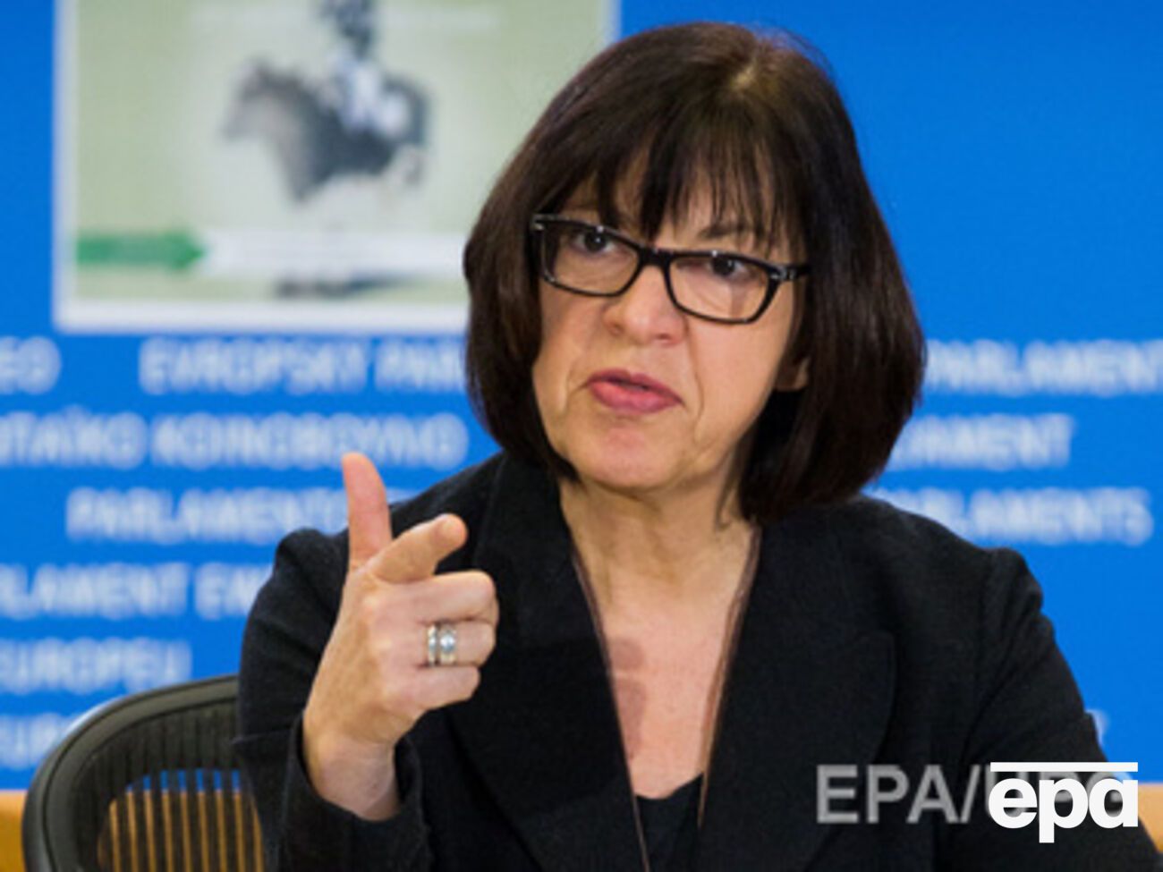 Председатель фракции Зеленых в Европейском парламенте, член миссии Европейского парламента по наблюдению за выборами Ребекка Хармс