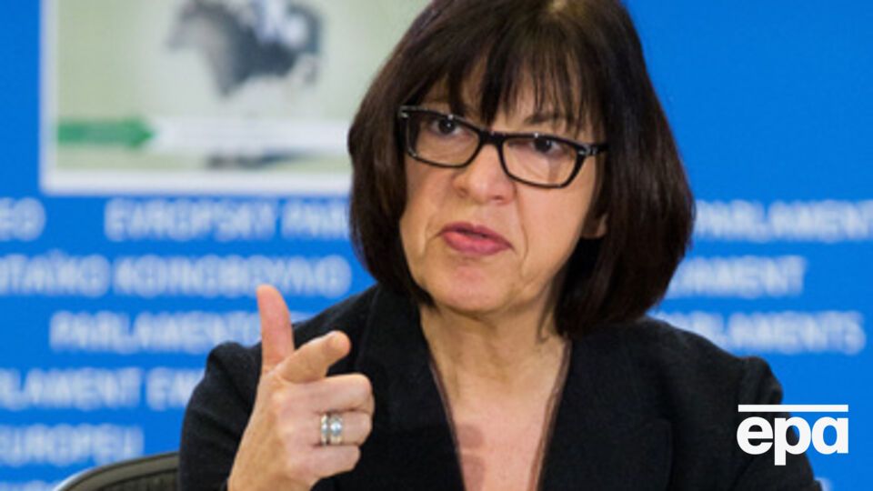 Председатель фракции Зеленых в Европейском парламенте, член миссии Европейского парламента по наблюдению за выборами Ребекка Хармс