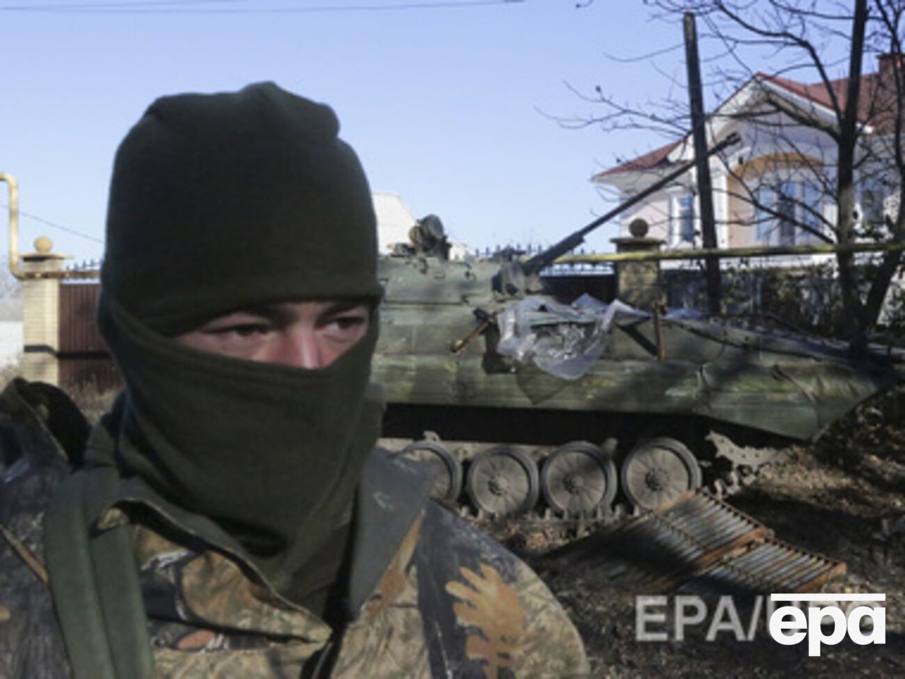 Украинские солдаты скрывают свои лица, опасаясь за своих родных