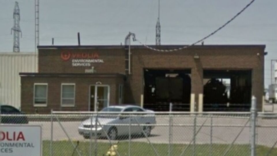 Взрыв произошел на предприятии Veolia Environmental Services