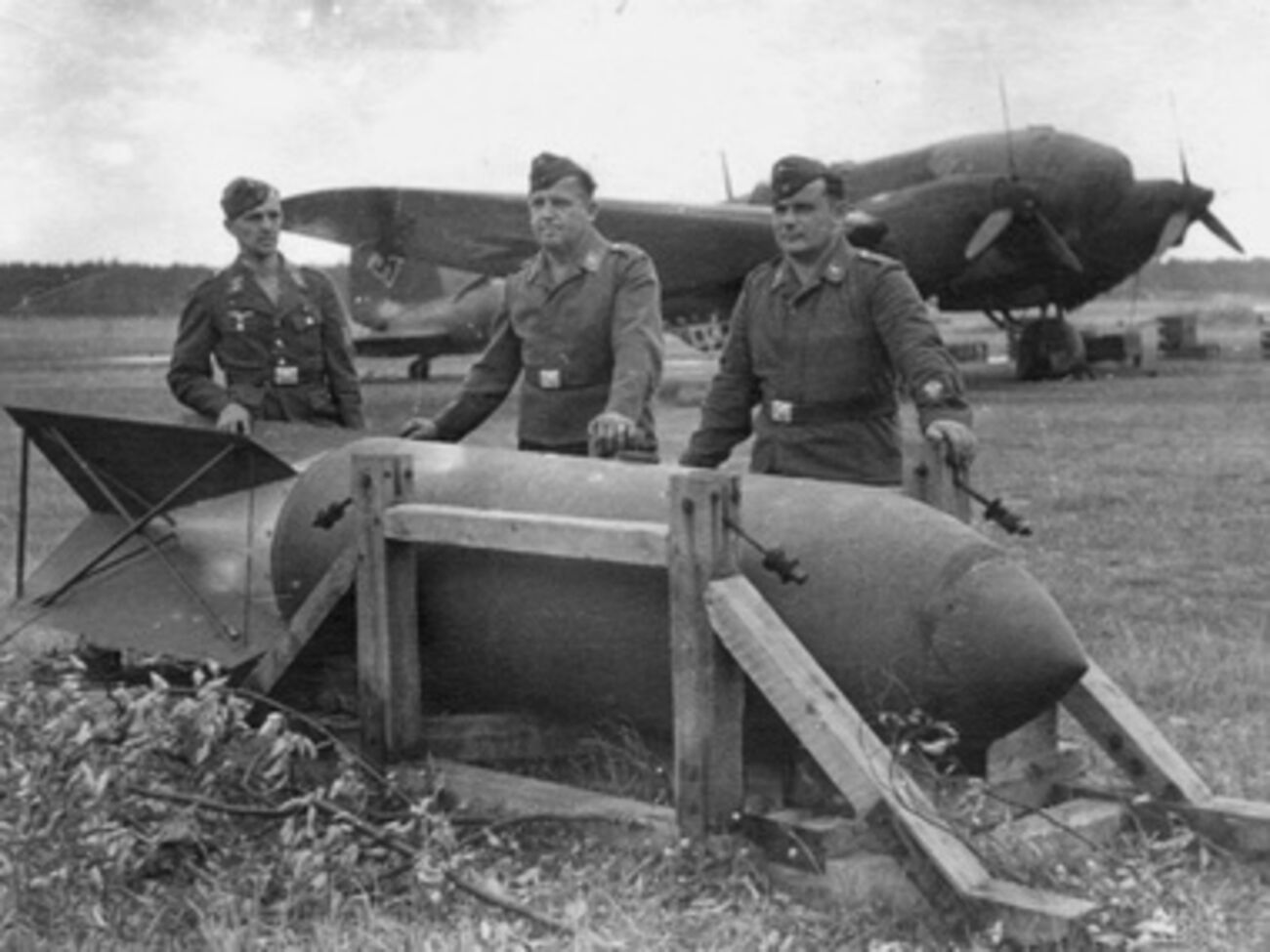 В Ленинградской области обнаружили немецкую авиабомбу времен Второй мировой