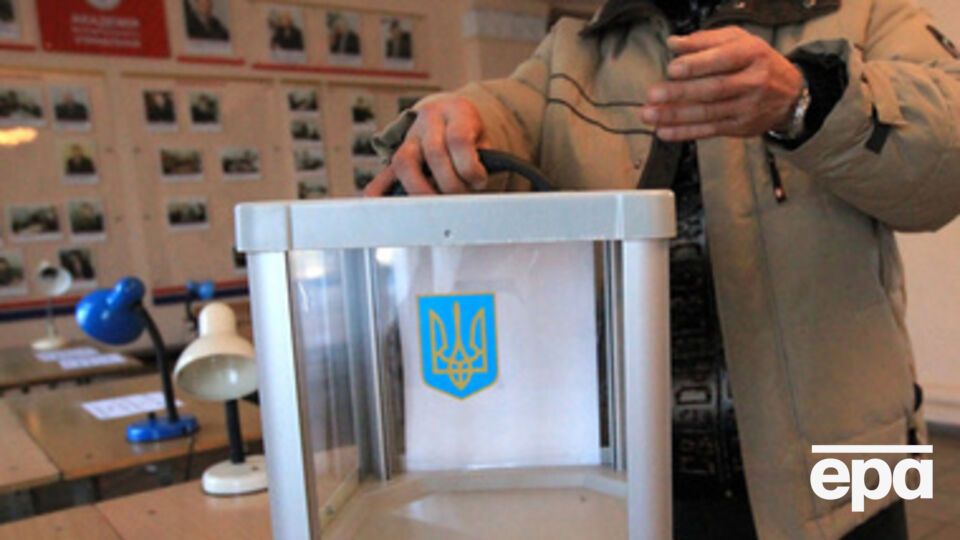 В Украине проходят парламентские выборы