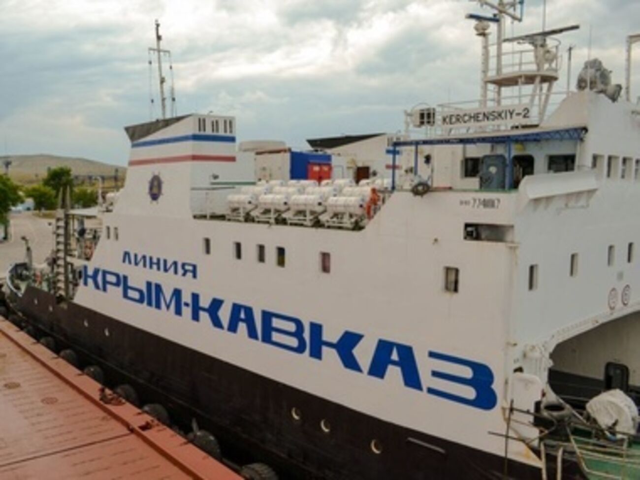 Керченская переправа не работает