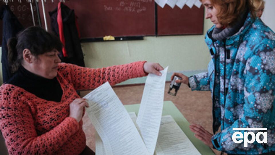 В Донецкой области смогут проголосовать немного людей