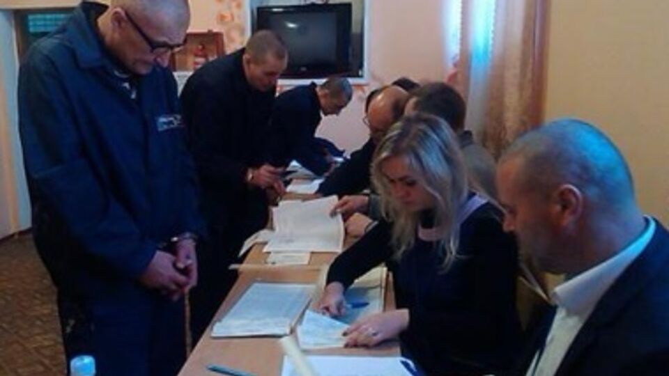 Голосование в тюрьмах прошло без инцидентов