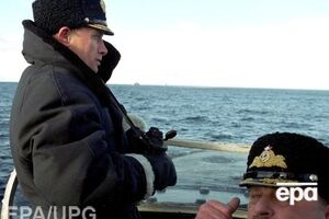 Президент РФ Владимир Путин в Североморске Мурманской области в 2000 году