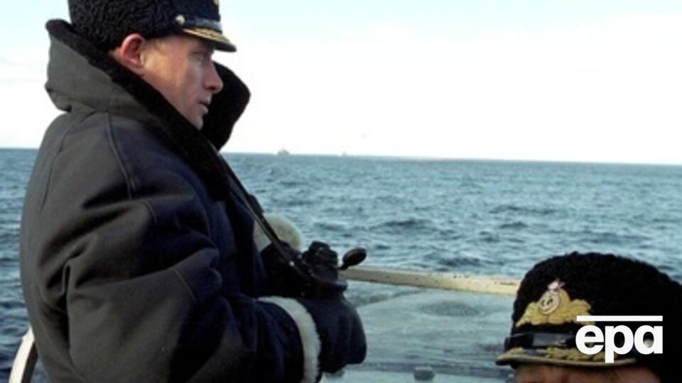 Президент РФ Владимир Путин в Североморске Мурманской области в 2000 году