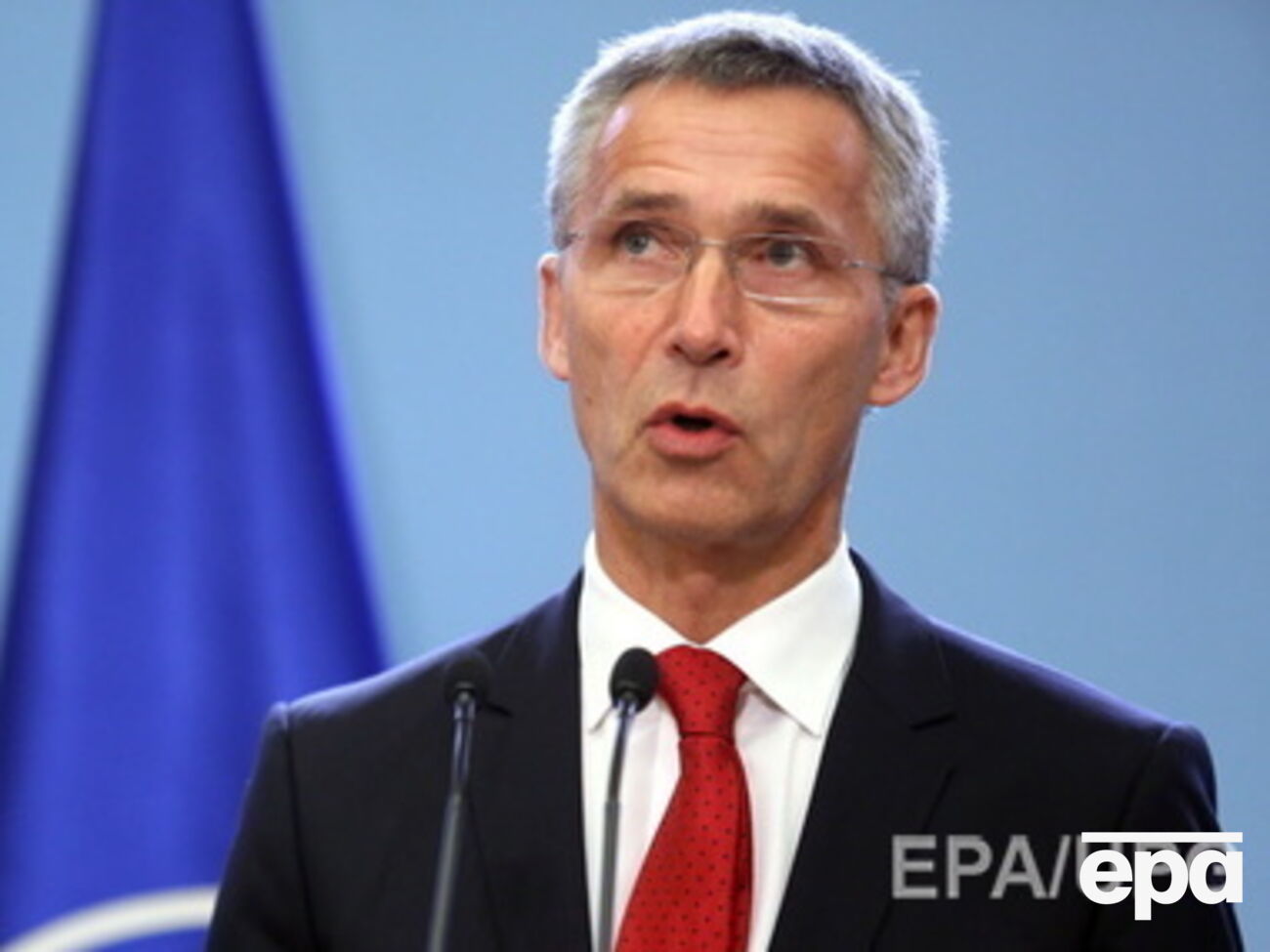 Украина пока не подала заявку на вступление в НАТО, отметил Столтенберг