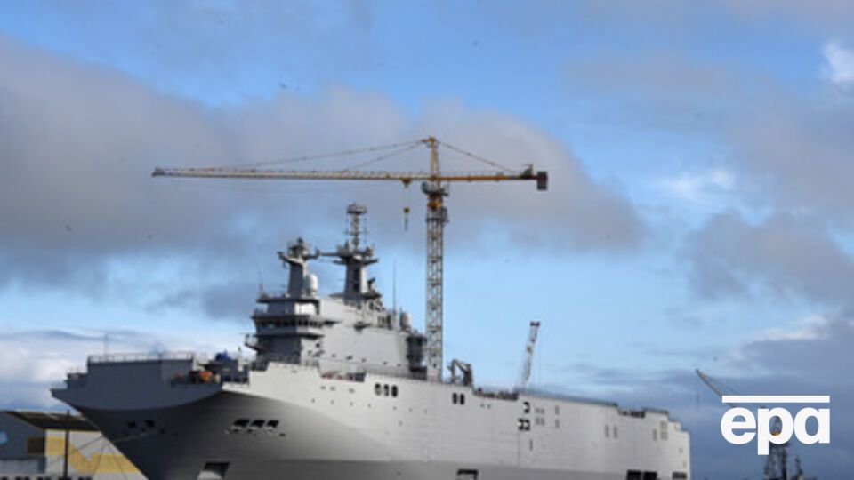 Франция отказывается поставлять "Мистрали" из-за агрессии России против Украины