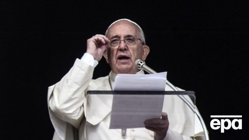 Папа Римский высказался о своем видении происхождения мира