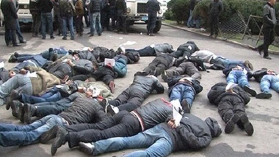 Участники захвата харьковской ОГА после ареста