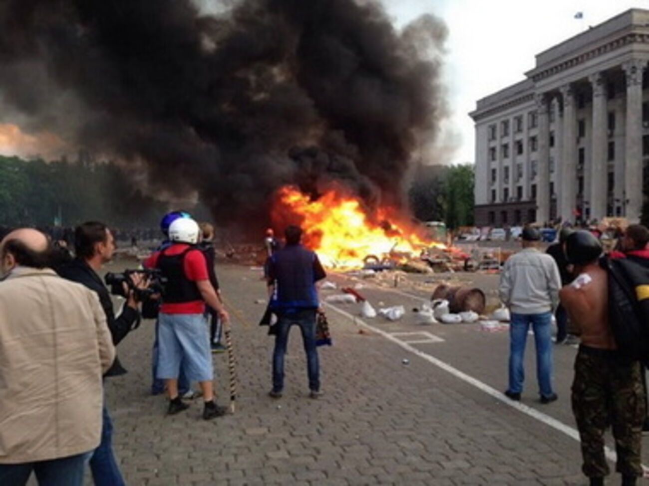 В России открыли дело по фактам событий в Одессе 2 мая